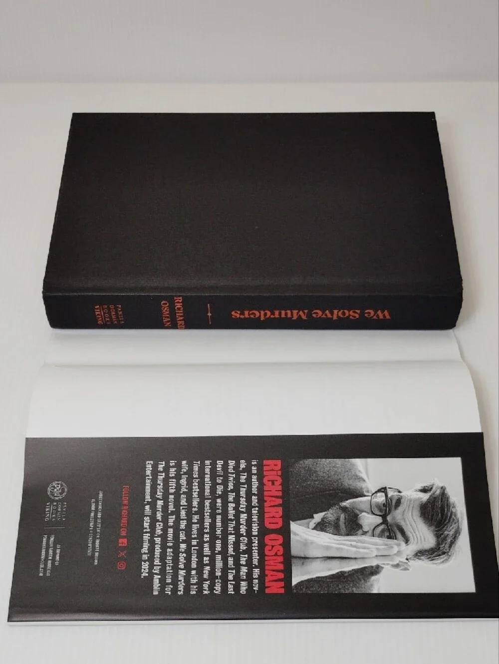 Richard Osman We Solve Murders Hardcover -